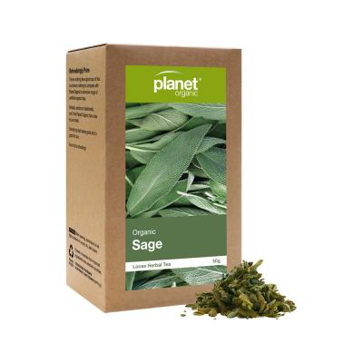 Planet Organic Organic Herbal Tea Sage Loose Leaf 50g